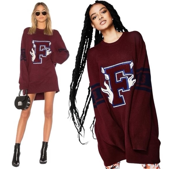 Fenty x Puma Rihanna’s Sweater Dress - Picture 1 of 3